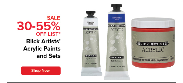 Blick Artists' Acrylic Paints and Sets