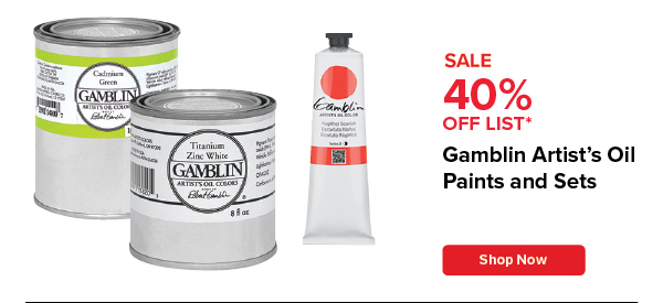 Gamblin Artist's Oil Paints and Sets