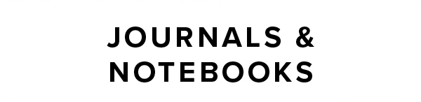 Journals & Notebooks