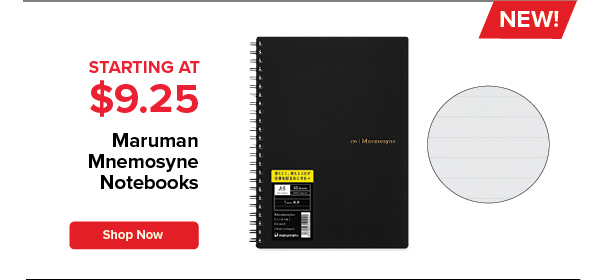 Maruman Mnemosyne Notebooks