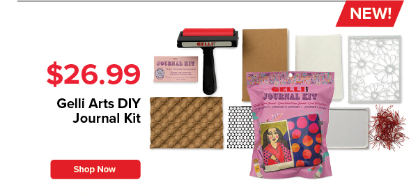 Gelli Arts DIY Journal Kit
