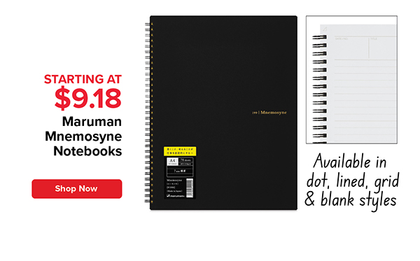 Maruman Mnemosyne Notebooks
