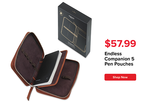 Endless Companion 5 Pen Pouches