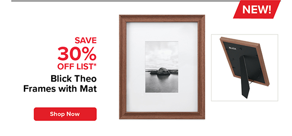 Blick Theo Frames with Mat