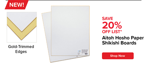 Aitoh Hosho Paper Shikishi Boards