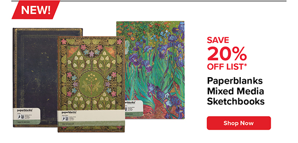 Paperblanks Mixed Media Sketchbooks