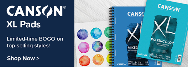 Canson XL Pads - Shop Now >