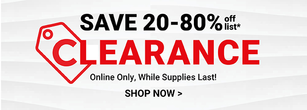 Clearance - Shop Now >