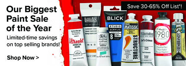 Our Biggest Paint Sale of the Year - Shop Now >