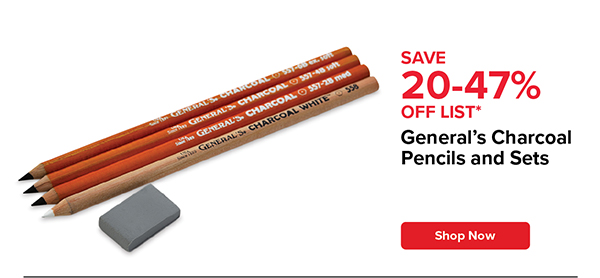 General's Charcoal Pencils and Sets