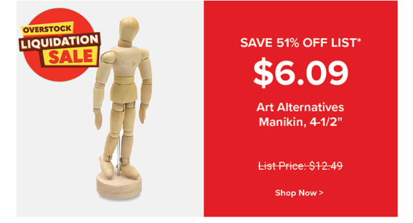 Art Alternatives Manikin, 4.5"