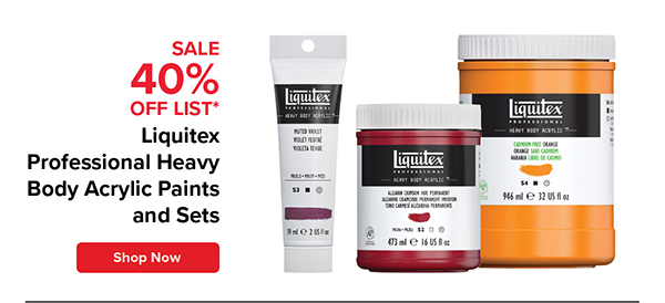 Liquitex Professional Heavy Body Acrylic Paints and Sets