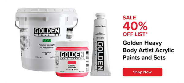 Golden Heavy Body Artist Acrylic Paints and Sets