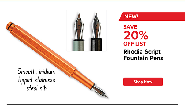 Rhodia Fountain Pens