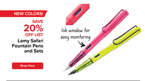Lamy Safari Fountain Pens and Sets