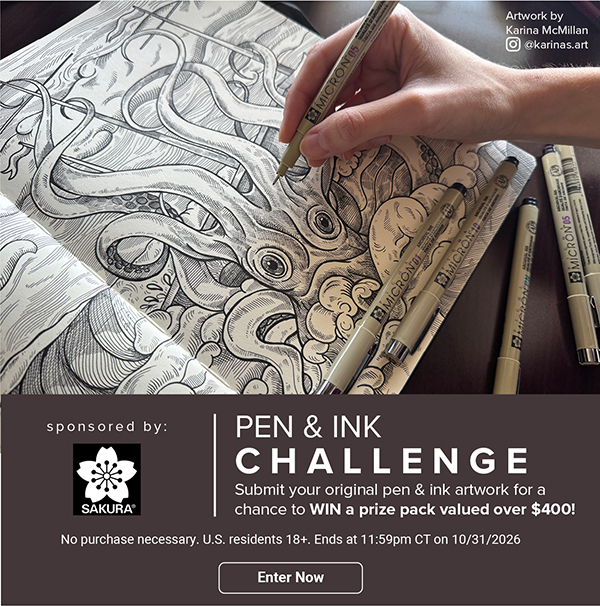 Pen & Ink Challenge - Enter Now