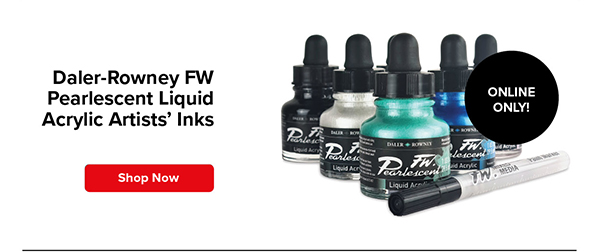 Daler-Rowney FW Pearlescent Liquid Acrylic Artists' Inks