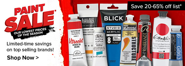Paint Sale - Shop Now >