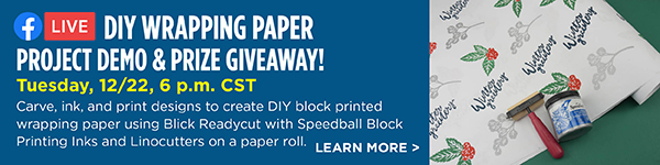 DIY Wrapping Paper Project Demo & Prize Giveaway