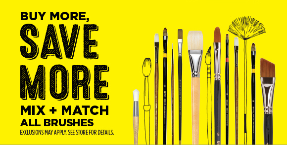 Buy More, Save More - Mix + Match All Brushes