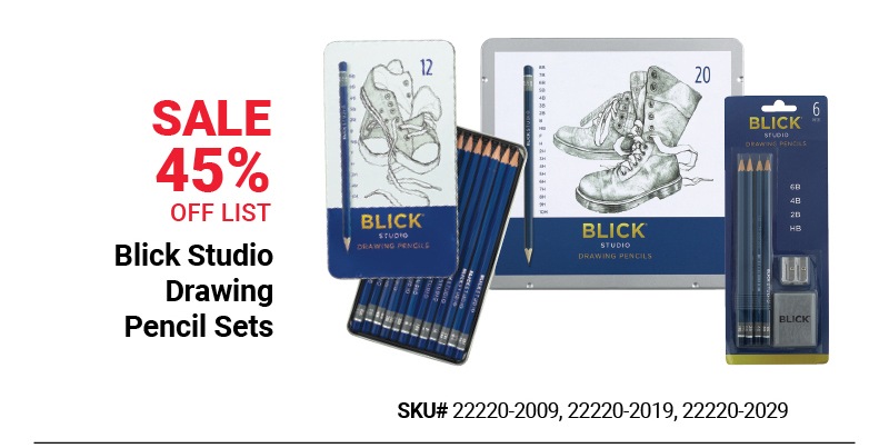 Blick Studio Drawing Pencil Sets Sale 45% Off List