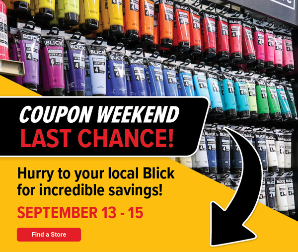 Coupon Weekend LAST chance - ends today!