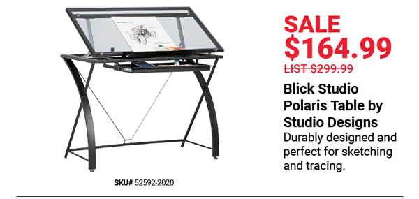 Blick Studio Polaris Table by Studio Designs Sale $164.99