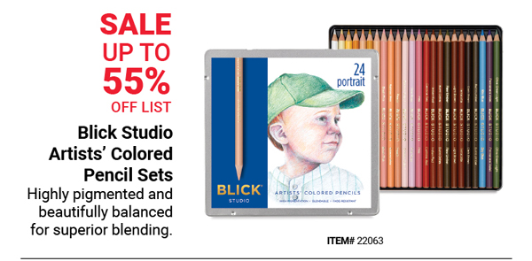 Blick Studio Artists' Colored Pencil Sets Sale Up to 55% Off List