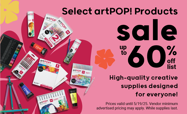Select artPOP! Products Sale up to 60% off List