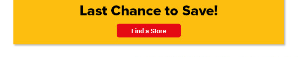 Last Chance to Save!