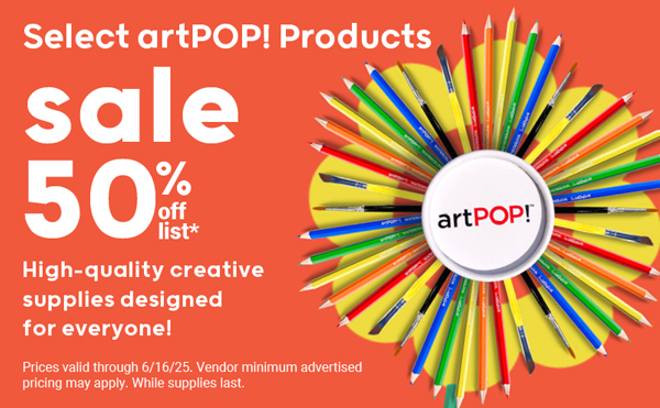 Select artPOP Products Sale 50% Off List*