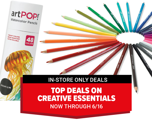 Top Deals on Creative Essentials Now Through 6/16