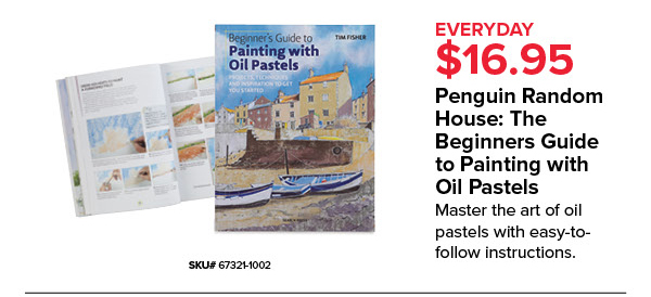 Penguin Random House: The Beginners Guide to Painting with Oil Pastels Everyday $16.95