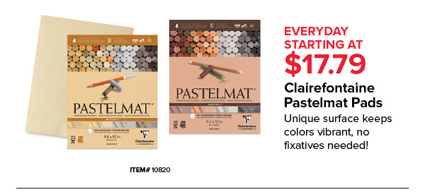 Clairefontaine Pastelmat Pads Everyday Starting at $17.79