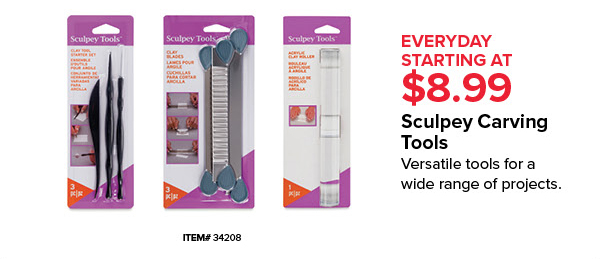 Sculpey Carving Tools Everyday Starting at $8.99