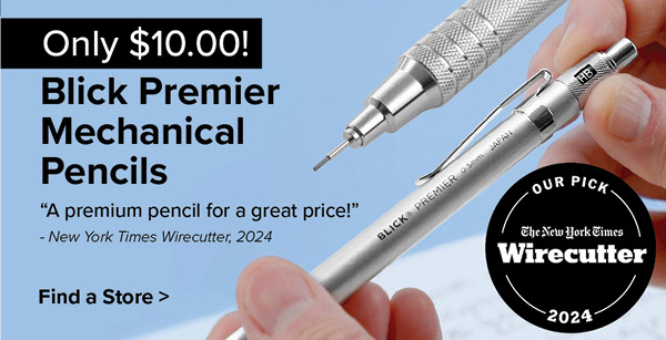 Blick Premier Mechanical Pencils Only $10.00!