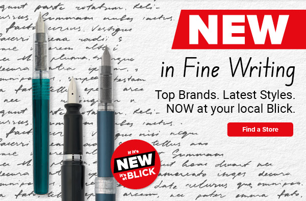 NEW in Fine Writing