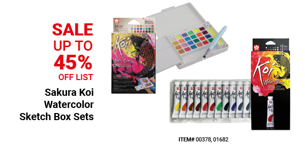 Sakura Koi Watercolor Sketch Box Sets Sale Up to 45% Off List