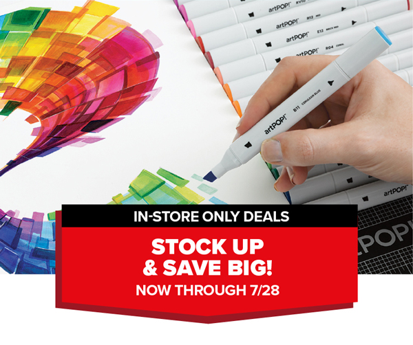 Stock up & Save Big Now Through 7/28!