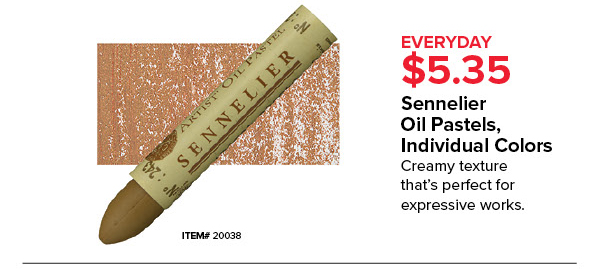 Sennelier Oil Pastels, Individual Colors Everyday $5.35