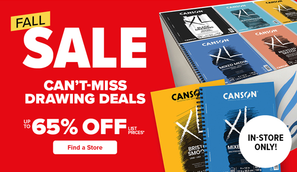Fall SALE Can't Miss Drawing Deals Up to 65% Off List Prices*
