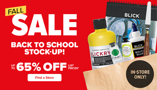 Back to school stock-up Fall SALE!
