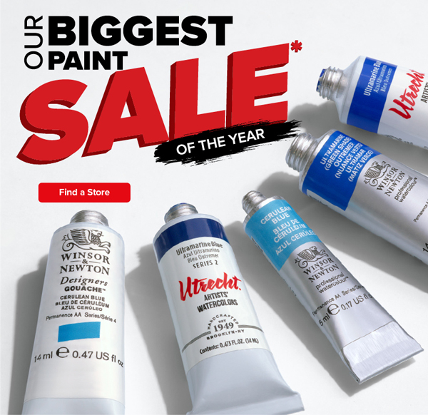 Our BIGGEST Paint SALE* Of The Year!