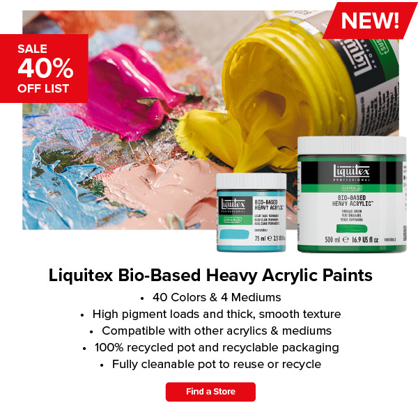 Liquitex Bio-Based Heavy Acrylic Paints Sale 40% Off List