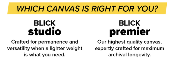 Which Canvas is right for you?