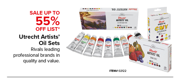 Utrecht Artists' Oil Sets Sale 55% Off List*