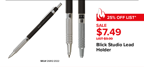 Blick Studio Lead Holder, $7.49