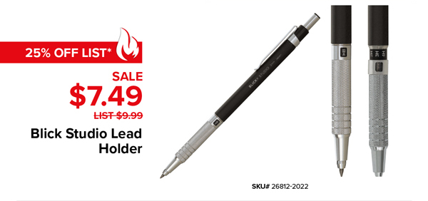 Blick Studio Lead Holder, $7.49