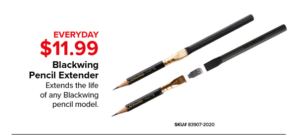 Blackwing Pencil Extender, $11.99