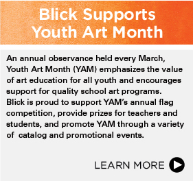 Blick Supports Youth Art Month
